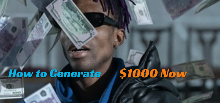 generate $1000
