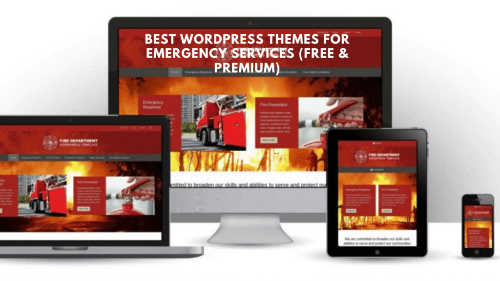 Best wordpress themes for emergency services