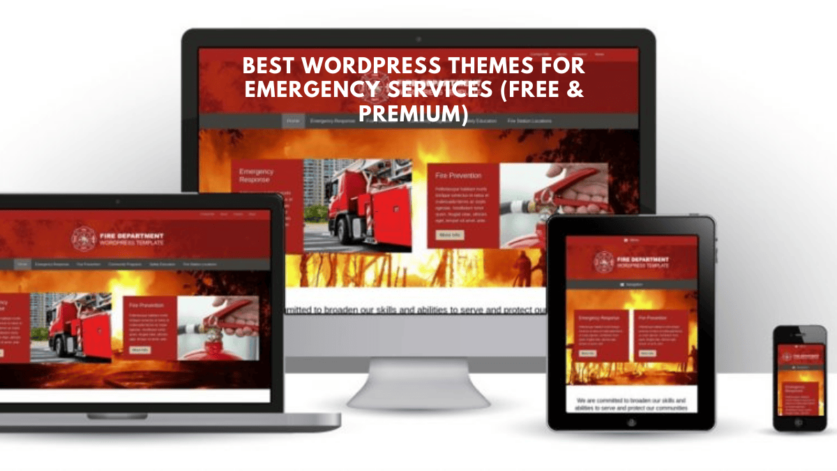 Best wordpress themes for emergency services