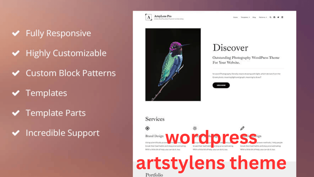 wordpress artstylens theme
